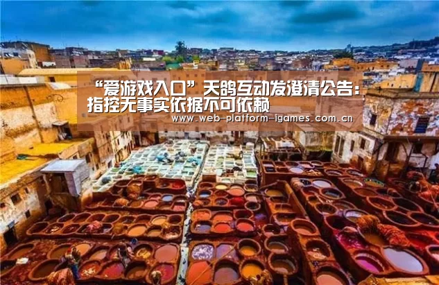 “爱游戏入口”天鸽互动发澄清公告:指控无事实依据不可依赖(图1) 爱游戏入口
